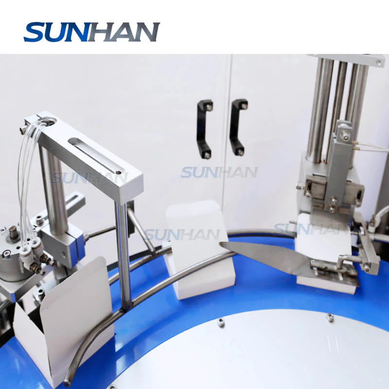 Semi-automatic Soap Cosmetic Serum Face Cream Bottle Paper Boxes Vertical Cartoner Lotion Tuck-in Closing Machine Packaging Equipment - Image 4