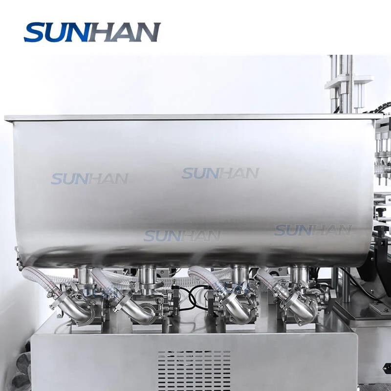 Automatic Pepper 4 Heads Honey Filler Hot Sauce Bottled Ketchup Mayonnaise Piston Pump Filling Machine - Image 5