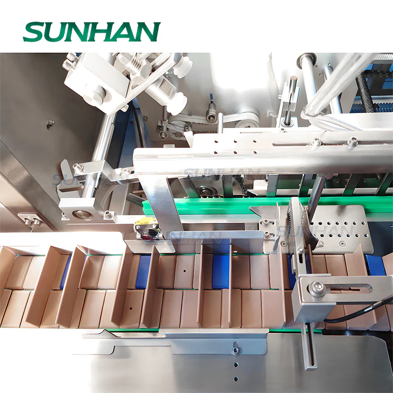 SUNHAN SH-AFCL8 Automatic Roll-on Bottle Deodorant Perfume Oil Serums Filling Capping And Cartoning Machine Line - Image 6